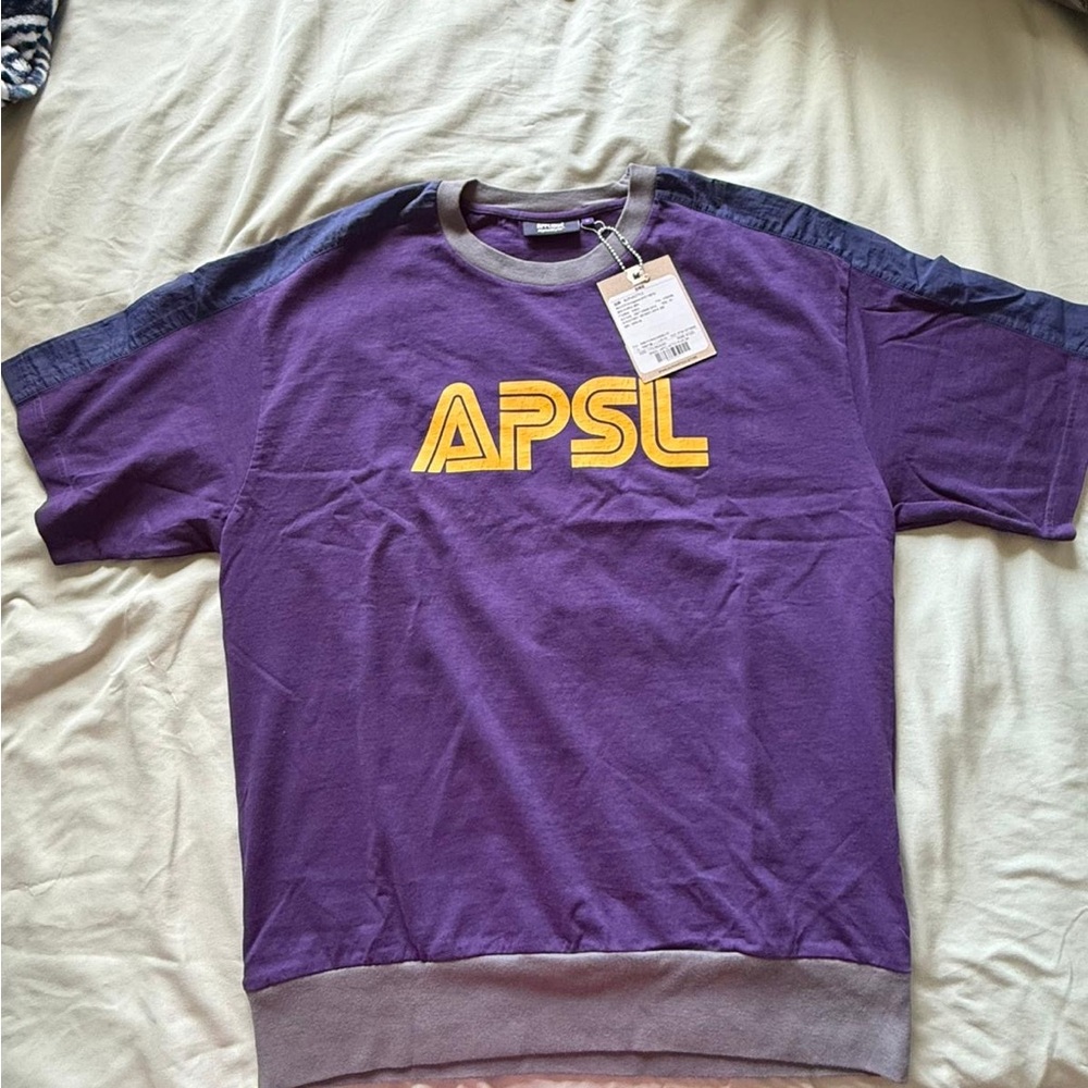 Purple and Gray Men's Shirt